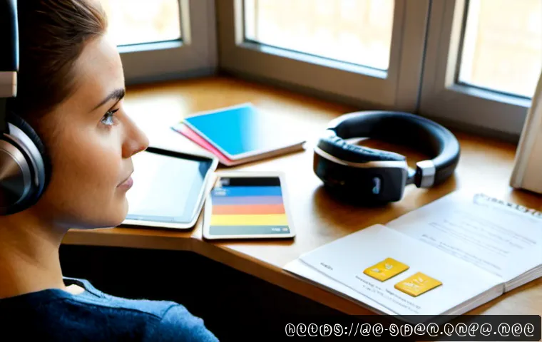 스페인어 단기 집중 학습법 - Photorealistic German adult learner at a tidy apartment desk in Berlin, focused on an intensive Span...